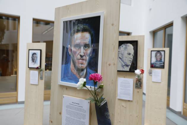 Berlin, exhibition of the association Wahrheitskämpfer eV in the House of the BPK