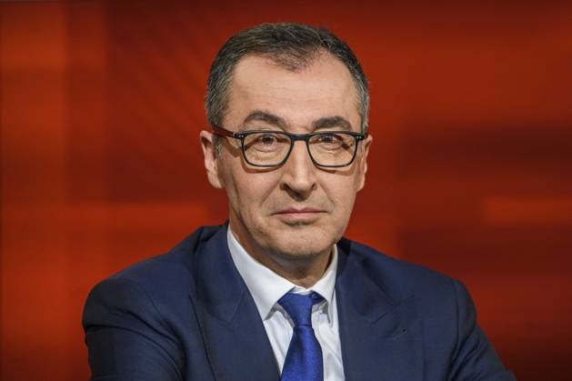 ARD talk show hart aber fair in Studio Adlershof Berlin
