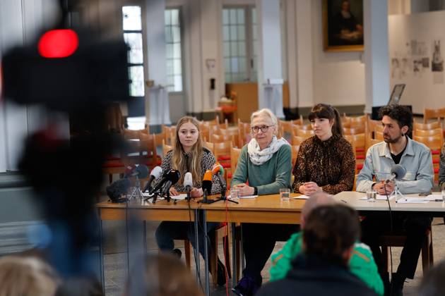 Berlin, Last Generation press conference on planned protest actions
