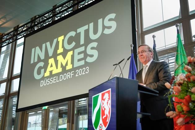 Berlin, Reception in the run-up to the Invictus Games 2023 at the NRW State Representation