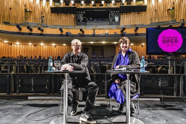 Berlin, First Press Conference of the Komische Oper at the Schillertheater