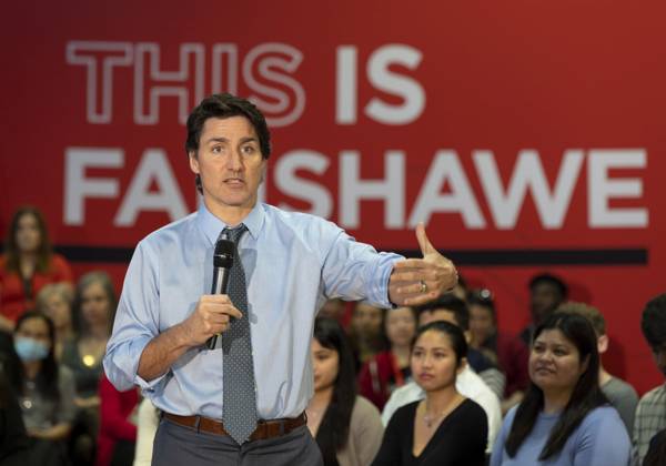 Canada, Justin Trudeau Town Hall Meeting in London, Ontario