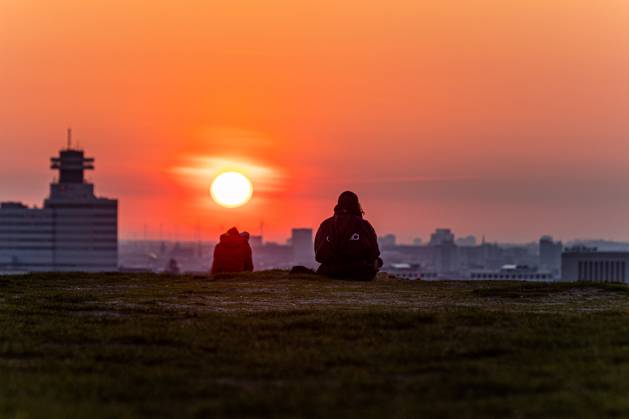 Sunrise in Berlin