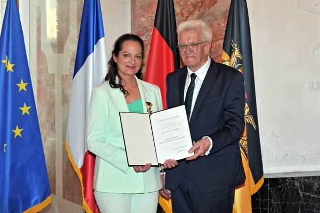 Verdienstorden des Landes Baden-Württemberg Verleihung in Mannheim