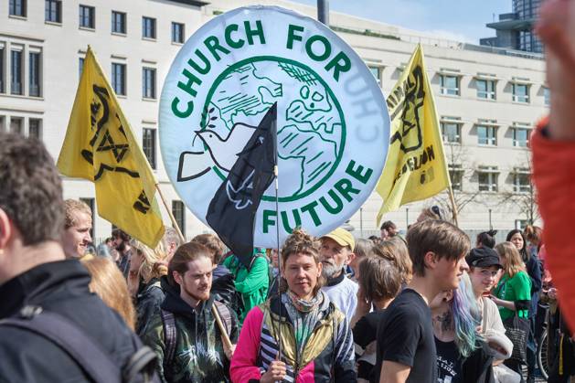 Berlin, Climate Protection Rally in front of the Brandenburg Gate