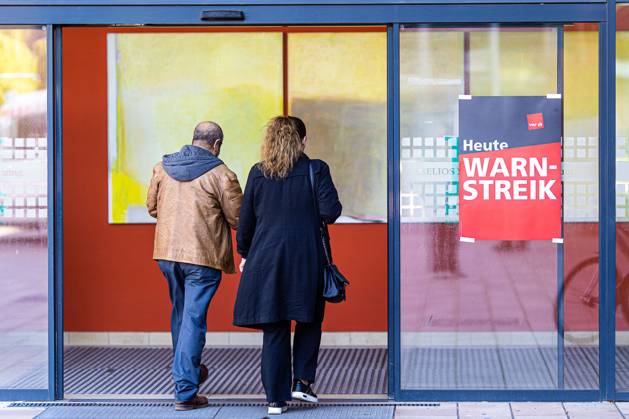 Berlin, warning strike in the health sector