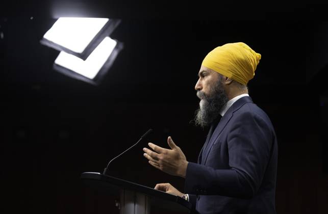 Canada, Jagmeet Singh in Ottawa