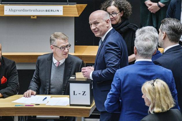 Berlin, Election of the Mayor of Berlin in the House of Representatives