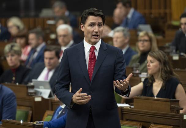 Canada, Justin Trudeau at Question Period in Ottawa