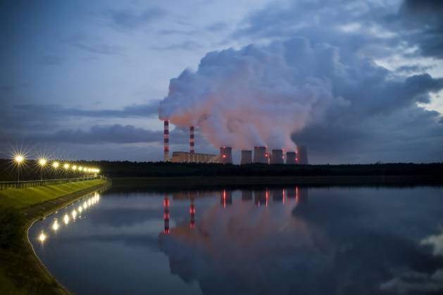 Smog in Berlin, bad air comes from the Belchatow power plant in Poland, archive pictures