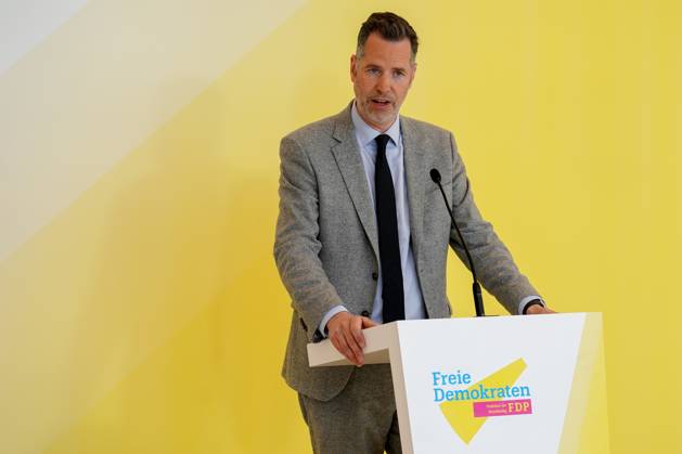 Berlin, Christian Dürr FDP Press Conference