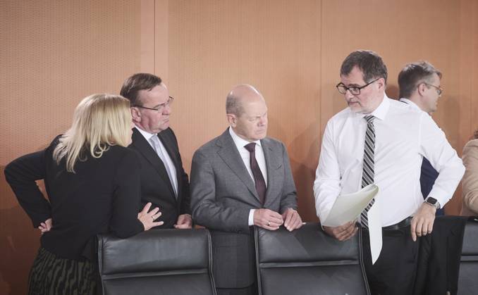Berlin, Cabinet meeting in the Federal Chancellery
