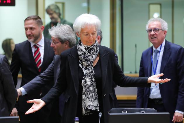 Brussels, Euro Group Meeting