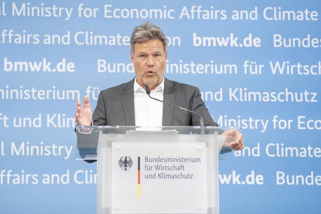 Berlin, Robert Habeck Press Conference