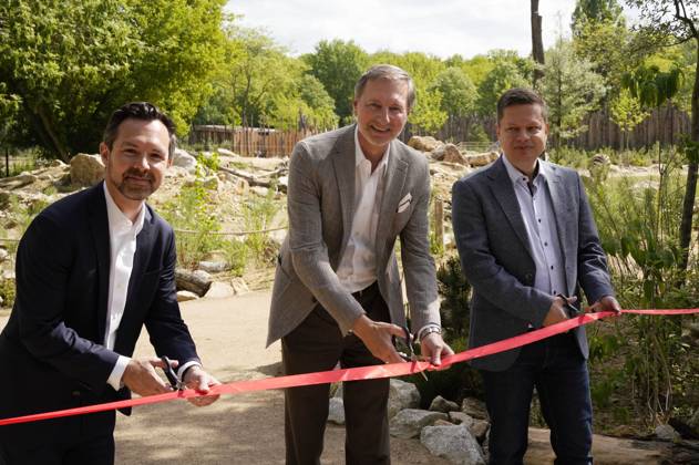 Berlin, Opening of the African Savannah Landscape in the Zoo
