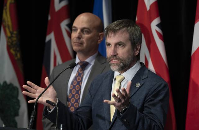 Canada, Environment Minister Guilbeault gives press conference in Ottawa