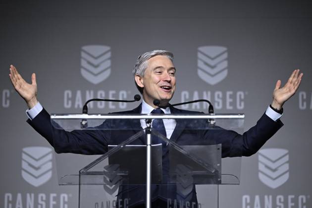 Canada, Innovation Minister Champagne visits security trade fair CANSEC in Ottawa