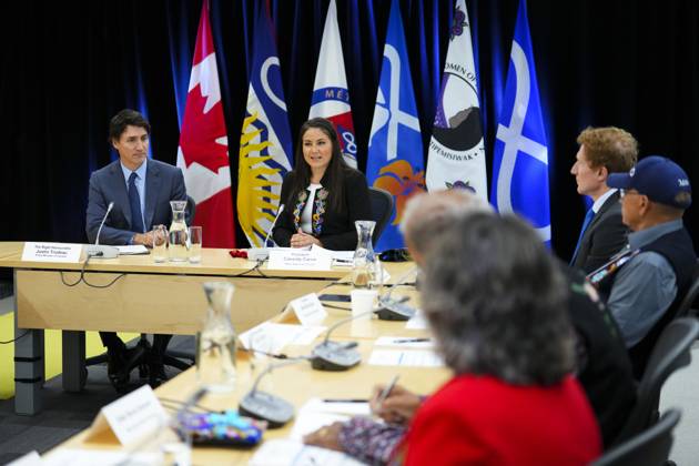 Canada, Justin Trudeau attends Metis Council meeting in Ottawa