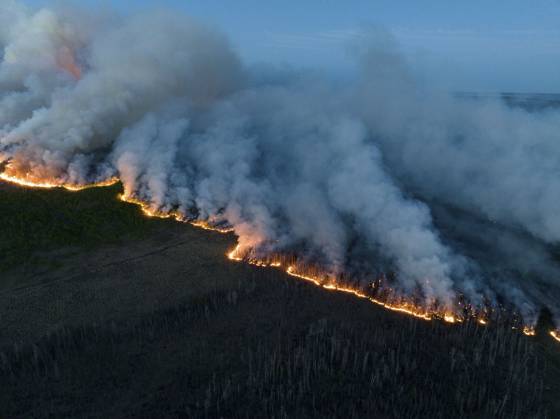 Canada, forest fires in British Columbia