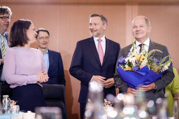 Berlin, Olaf Scholz celebrates his birthday