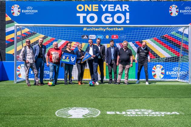 Leipzig, Press Event European Football Championship 2024 in Germany