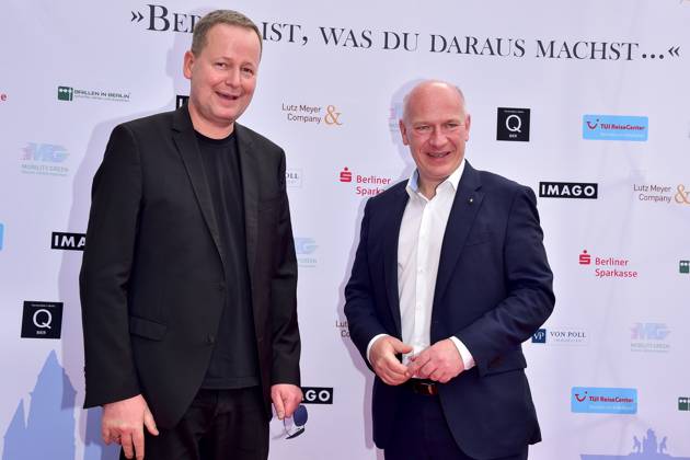 Charity Summer Party of the Berlin City Magazine mein 4 at the Königstadt Brewery in Berlin