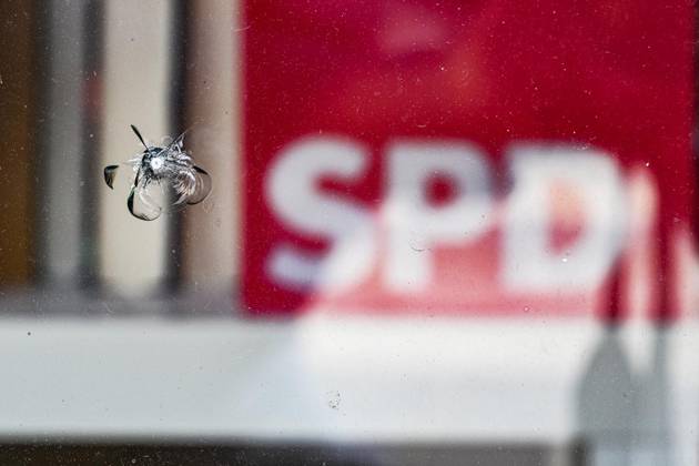 Berlin, Shots fired at the office of SPD member of parliament Melanie Kühnemann-Grunow