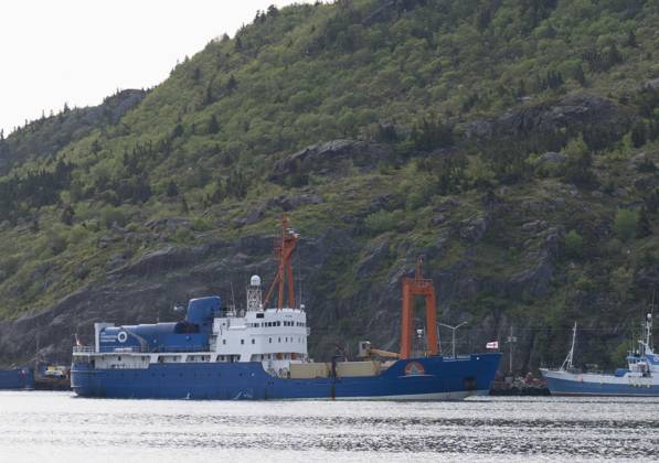 Canada, ship Polar Prince reaches St. John