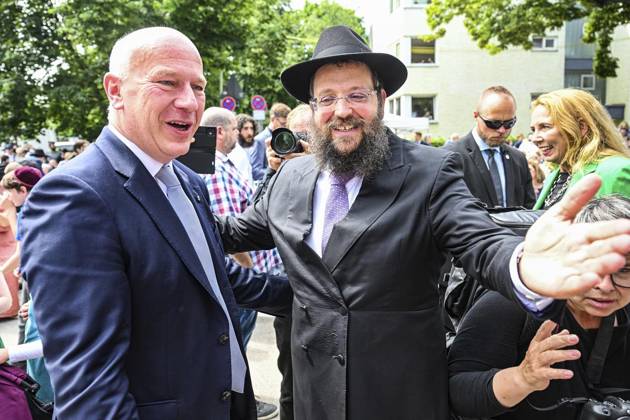 Berlin, Pears Jewish Campus Opening Ceremony
