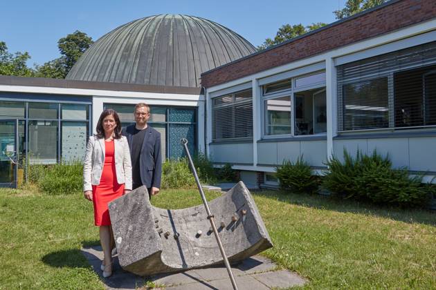 Berlin, PK on the planned renovation and modernisation work at the Planetarium am Insulaner