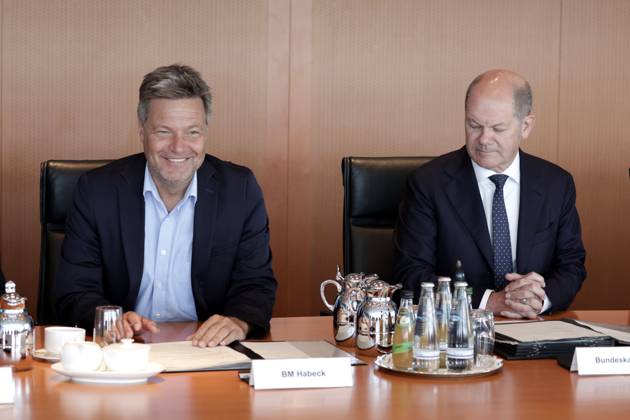 Berlin, Cabinet meeting at the Chancellery