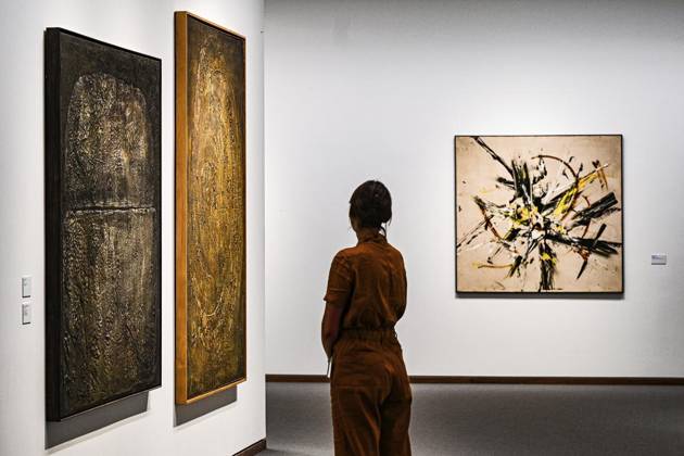 Judit Reigl Exhibition in Berlin