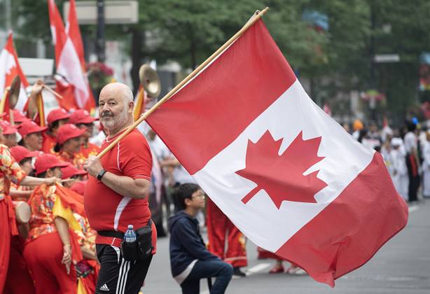 Canada Day Parade in Montreal