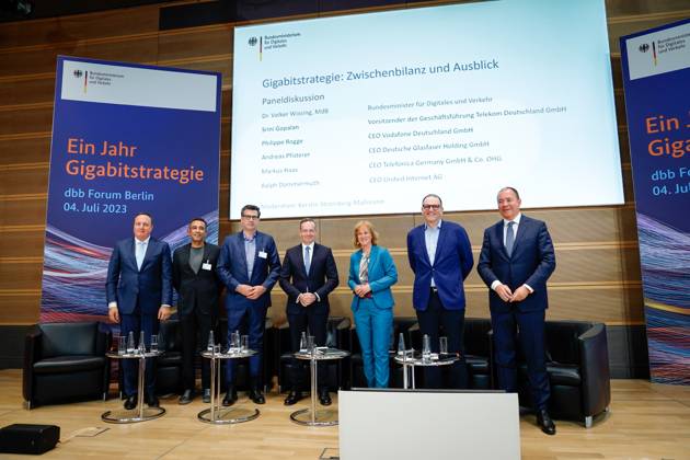 Berlin, Ceremonial Event One Year of the Federal Governments Gigabit Strategy