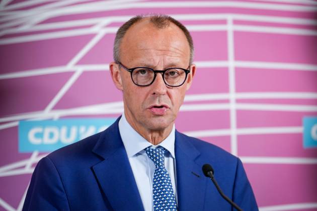 Berlin, CDU Press Conference with Friedrich Merz and Alexander Dobrindt