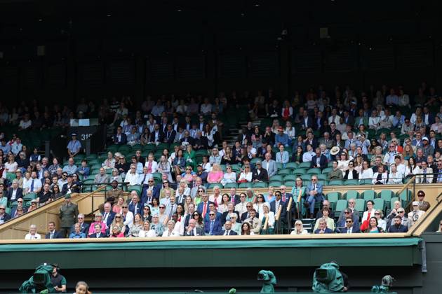 Tennis, Wimbledon, Tag 3, Gäste