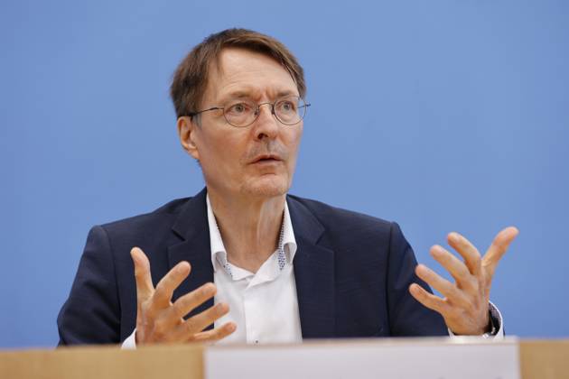 Berlin, BPK, Topic: Long Covid Programme with Karl Lauterbach