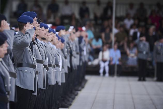 Berlin, Solemn Vow in Memory of German Resistance at the Federal Ministry of Defence, Berlin, Germany