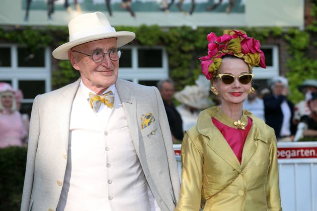 Famous couples: Britt Kanja and Günther Krabbenhöft