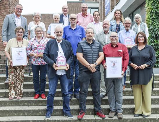 NRW, Preisverleihung Heimat-Preis der Stadt Wesel