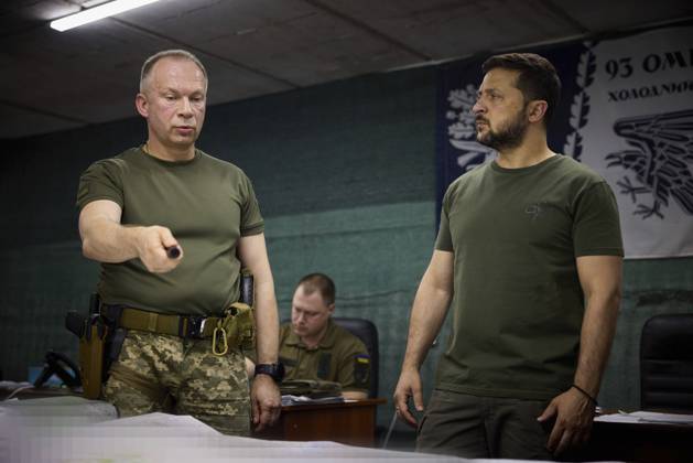 Ukraine, Wolodymyr Selenskyj entlässt Armeechef Oleksandr Syrskyj, Archivbilder