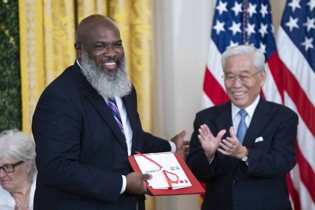 USA, Verleihung des Praemium Imperiale Laureate im Weißen Haus in Washington DC