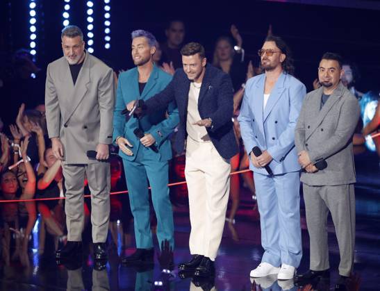 MTV Video Music Awards in Newark, NSYNC Reunion on Stage