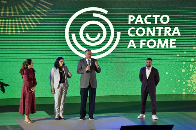 Brasilien, Zeremonie des Pact Against Hunger Award in Sao Paulo