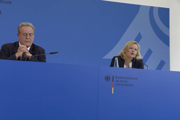 Berlin, Vorstellung des Jahresberichts der Bundespolizei 2022