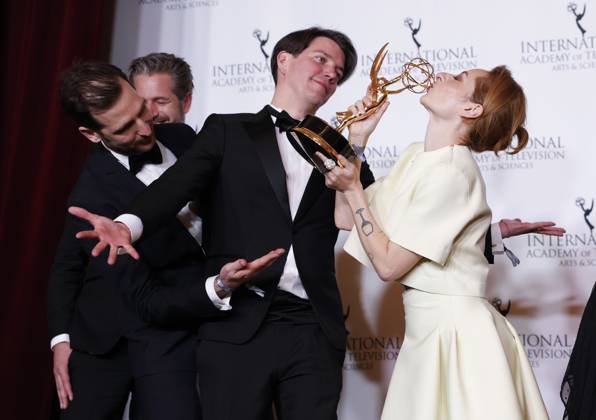 International Emmy Awards in New York, Auszeichnung für deutsche Serie die Kaiserin als beste Drama Serie