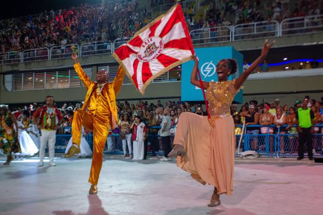 Brazil, Samba school rehearsals for the carnival in Rio de Janeiro
