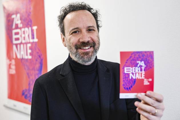 Berlinale programme director Carlo Chatrian photo shoot in Berlin