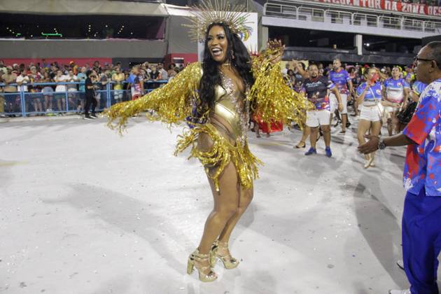 Brazil, rehearsals for the carnival in Rio de Janeiro