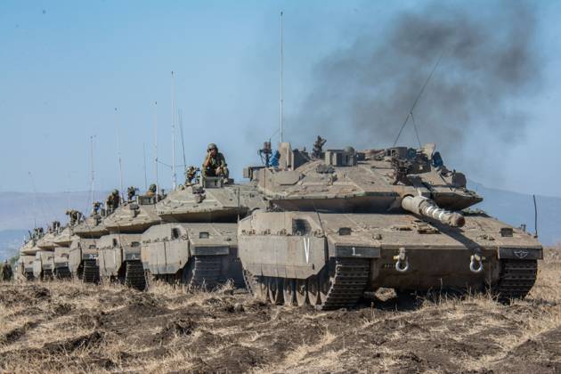 Israel sends ground troops to southern Lebanon, archive pictures